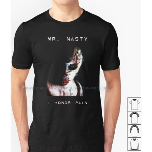 Mr. Nasty T Shirt 100% Cotton Manhunt Game Games Mr Nasty I Honor Pain Creative Trending Vintage Cool Gift Euro Us Size Big Size