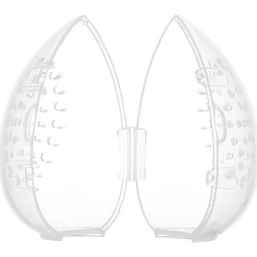 Makeup Sponge Storage Case Multi-hole Transparent Sponge Holder Cosmetic Container Stand Tool