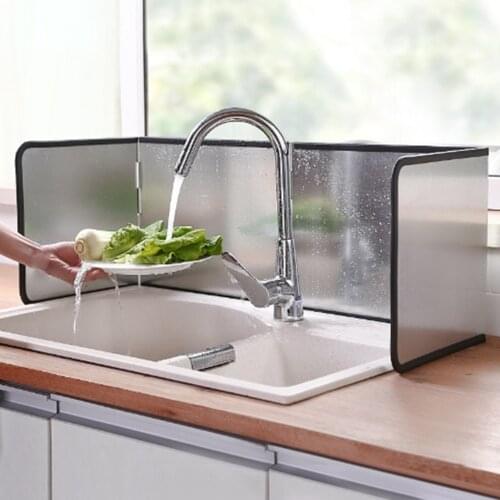 Kitchen Oil Baffle Splash-Proof Oil Fume Insulation Oil Plate Stove Home Gas Stove Oil Baffle Non-Aluminum Foil Oil Shield