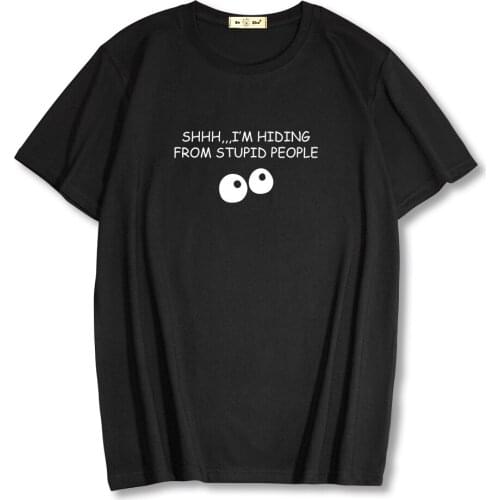 Summer Mens t-shirt 100% Cotton Funny Slogan Mens clothing tops tee men Short Sleeve O-Neck Casual Tshirt Streetwear