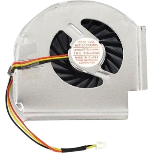 New CPU Cooling Fan For IBM Lenovo Thinkpad T61 T61P R61 W500 T500 T400 3 Pin