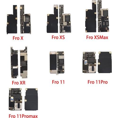 Damaged Board Without NAND For iPhone X XR XS 11 12 Pro Max Practice Manual Bad Motherboard Disassembly Technical Skill Training