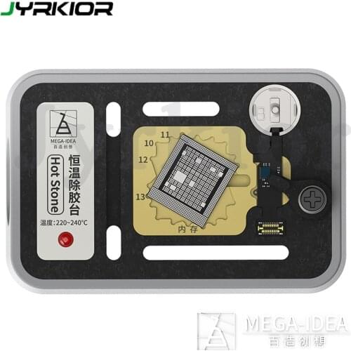 Qianli For iPhone 7/8/X/XS/XS MAX Motherboard NAND CPU Fingerprint IC Chip Desoldering Station Preheater Glue Removing Separator