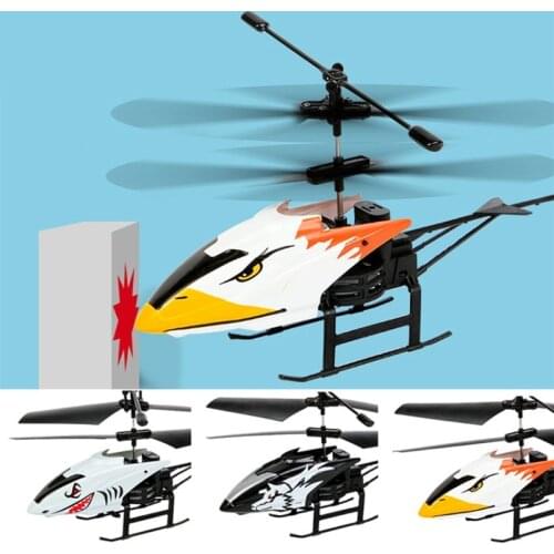 RC aircraft Toys For Boy Kids GiftRC Drone Helicopter Infraed Induction 2 Channel Electronic Funny Suspension Dron Mini Aircraft