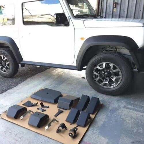 Gear Box Fuel Tank Differential Canister Transfer Shock Guards Protect Covers Skid plates for Jimny 2019 JB74 JB64 JB74w JB64w