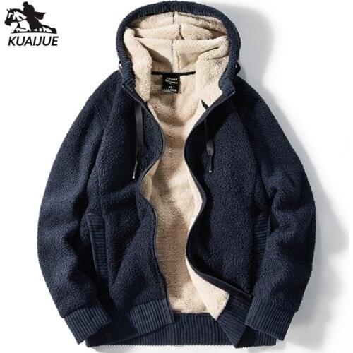 Hoodies Sweatshirt Mens L-6XL 7XL 8XL Mens winter Cashmere Thicken Hoodied Men Keep warm youth Casual Sweatshirts Clothing 822