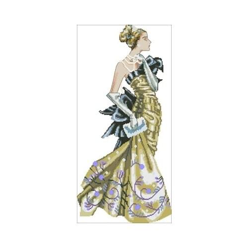 25-kit MD-115 Counted Cross Stitch 11CT 14CT 18CT DIY Cross Stitch Kits Embroidery Needlework Sets