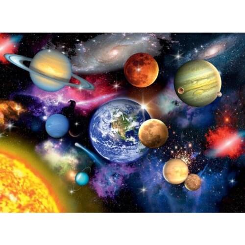 Full Square / Round Drill 5D DIY Diamond Painting "Space planet" 3D Embroidery Cross Stitch Mosaic Home Decor