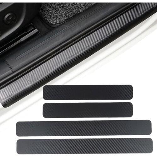 Car Stickers for Nissan Murano Z52 Z51 Z50 Accessories Door Sill Scuff Plate Guards Cover Threshold Protector