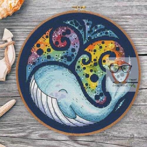 ZZ1521 Homefun Cross Stitch Kit Package Floral Needlework Counted Cross-Stitching Kits New Counted Cross Stich Set Painting