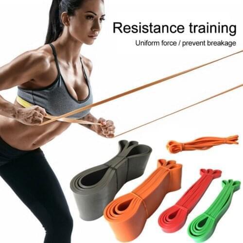 Yoga Fitness Resistance Bands Loop Crossfit Yoga Pull Up Exercise Fitness Strength Training Portable Fitness Equipment