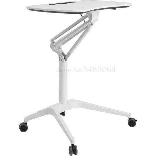 Frankwood Standing Desk Bedside Lifting Desk Laptop Desk Mobile Speech Worktable