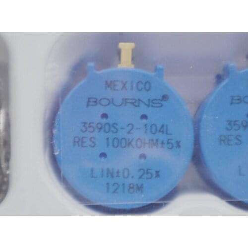 Imported potentiometer 3590S-2-104L resistance 100K switch