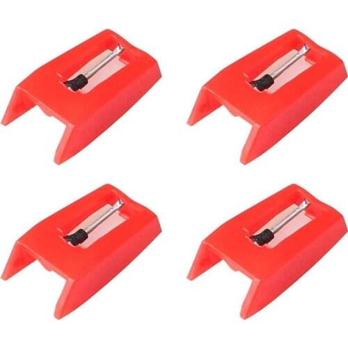 HOT-4 Pcs Record Player Needles, Universal Replacement Stylus Needles Replacement Stylus Needles for Vinyl Record Player