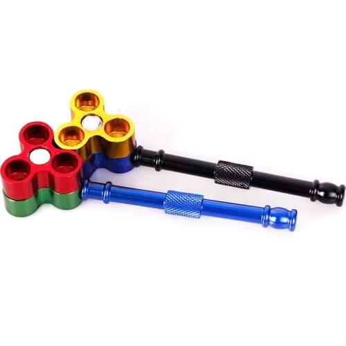 1Pcs New Creative Smok Pipes Smoking Pipe Tobacco Pipe Narguile Grinder Smoke Mouthpiece Smoking Set Tobacco Crusher