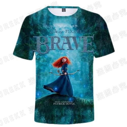 2021 New Cool Boy Girl Kids Brave T Shirt Men Women Children Fashion 3D Printed Summer Short Sleeve Casual Tops Tee Clothing