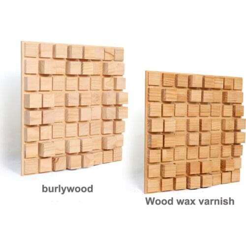 New Arrival 3D wood diffusor Music Studio Acoustic Diffuser Efficient Home Theater Audio Quadratic Diffusor Absorption Treatment
