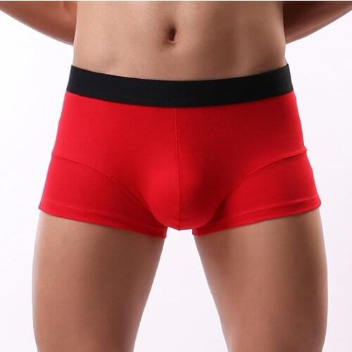 Wholesale American mens underwear, pure cotton boxers, middle waist pants and mens Boxers