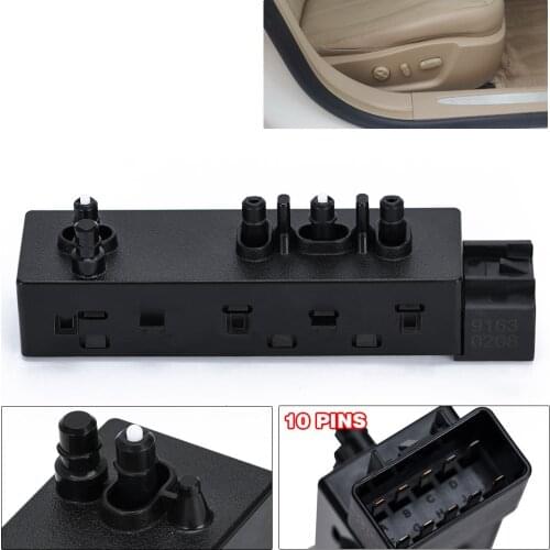 Front Right Passenger 8 Way Power Seat Control Switch 12451498 for 2006-2015 GMC