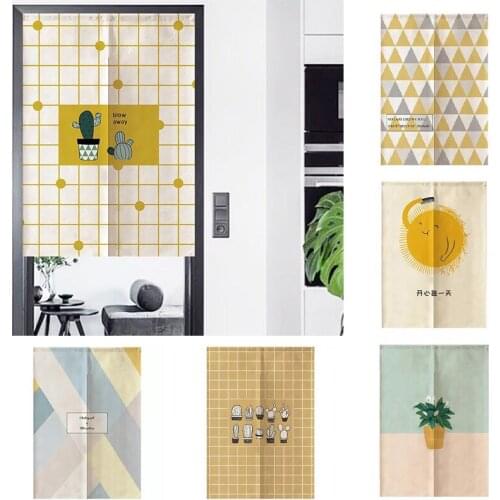 Half Panel Curtain Fitting Room Curtain Toilet Door Curtain Kitchen Bedroom Partition Curtain Home Decoration