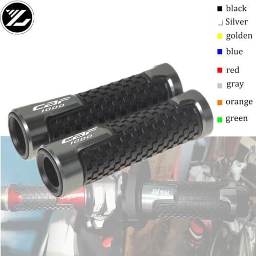 Handle 7/8"22mm Motorcycle handlebar grips & handle bar ends hand cap for Honda CBF1000 CBF 1000 2006 2007 2008 2009