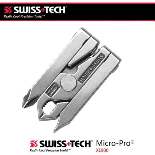 Swiss Tech 6 in 1 Multi - function Outdoor Tool Clamp Mini - pliers Portable Folding Tool EDC Equipment Pocket Camping Gear Kits