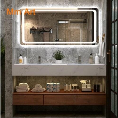 Living Room Modern Vanity Cabinets Set Bathroom Cabinet , marble counter Bathroom Vanity cabinet