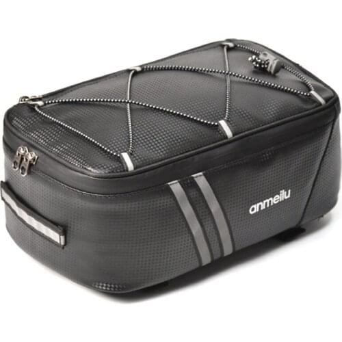 8L Bicycle Bags Bike Pendulum Bag Waterproof Bike Bag With Waterproof Rainproof Cover Bags Accessories Improved