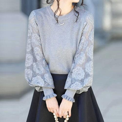 Top Western style shirt Spring womens shirt Spring and autumn design niche retro silk ladies blouses women shirts blouses