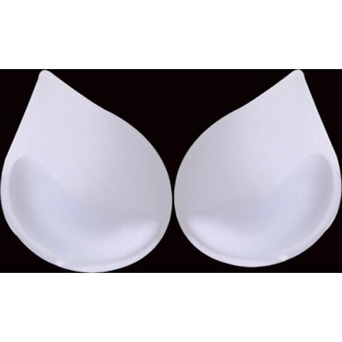 4PCS/2PAIR Swimsuit Padding Inserts Women Clothes Accessories Foam Sponge Pads Chest Cups Breast Bra Bikini Inserts Chest Pad