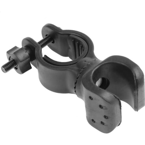 360 Degree Rotation Universal Cycling Bicycle Headlight Holder Flashlight Rack Lamp Light Clamp Clip MTB Mountain Bike Accessory