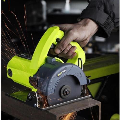 High power multifunctional marble saw tile cutting electromechanical wood metal 500W 110mm