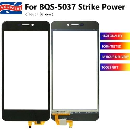 For BQ Mobile BQ-5037 BQ 5037 BQS 5037 BQS-5037 Strike Touch screen Front Glass Sensor Replacement Perfect Repair Panel