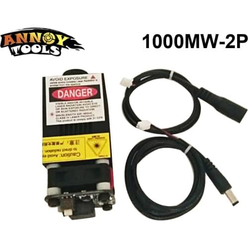 1000mw 2P New Laser Modules 445nm Blue Light Can Adjust Focus Used for DIY Engraving