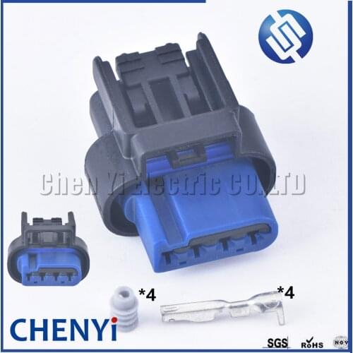 1 Set 4 Pin FCI female or male 13927329 WPT-1309 CU2Z-14S411-AYA Auto Sensor Waterproof Plug Connector Car Wire Cable Sockets