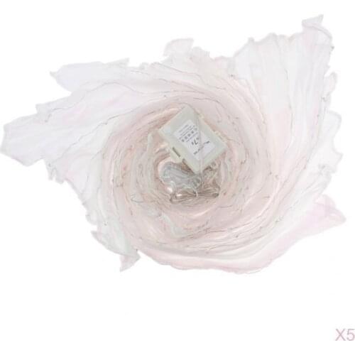 5pcs Belly Dance LED Glow Light Up Egyptian Performance Costume