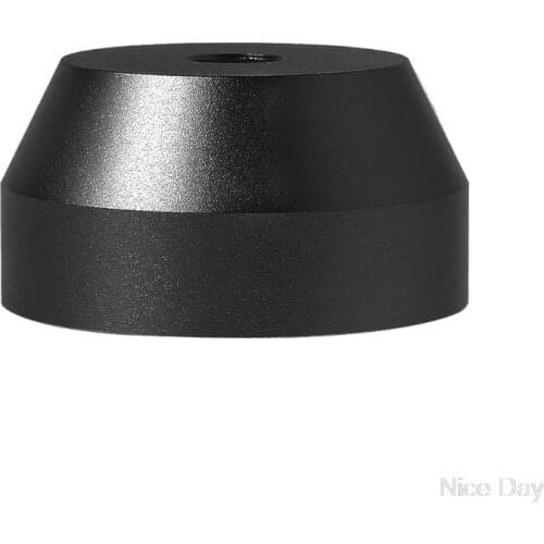 Vinyl Record Dome Adapter Universal 7" 45RPM Turntable Aluminum Accessori M27 20 Dropship