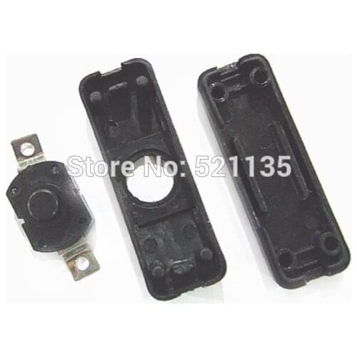 Free shipping 5 sets 501 pushbutton switch Circuit midway led lamp DIY platick cover kits