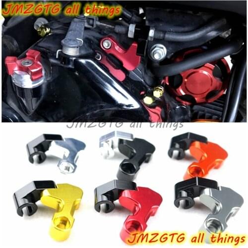 CNC Adjustable angle Aluminum Clutch Cable Mount For HONDA GROM MSX125 MSX125SF