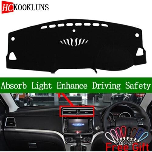 For HAVAL H6 sport 2013 2014 2015 2016 Right Hand Drive Dashboard Cover Car Stickers Dash Mat Carpet Interior Accessories