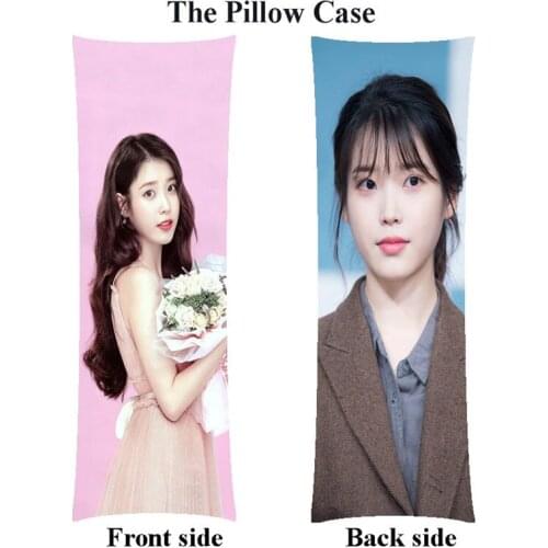Korea Lee Ji Eun Pillowcase home girl iu only Pillowcover 150cmx50cm gift