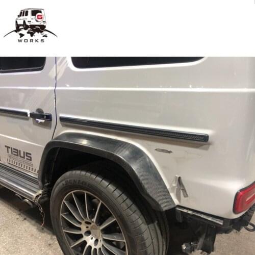 Best quality new g class W464 W463a g63 dry carbon fiber material over fender for W463A G63 car bumper fender
