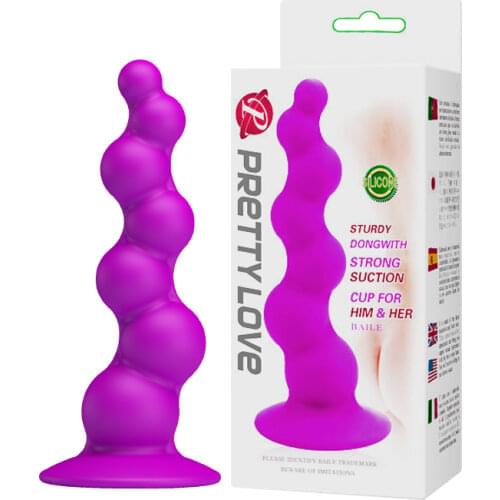 Pretty Love Silicone Anal Plug Butt Plug Anal Sex Toys for Woman Sex Products Adult Toy