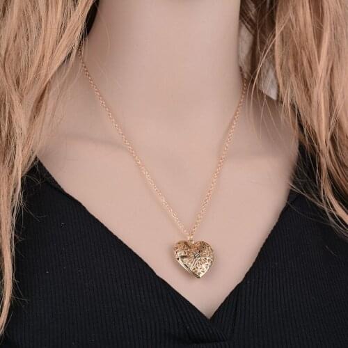 New Style Hollow Out Flower Heart Tree Of Life Pendant Necklace For Women Fashion Fine Jewelry Pendants Necklace Gifts 2021