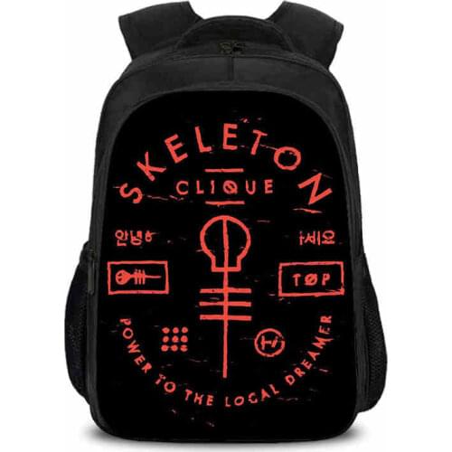 Boys&Girls Backpacks Fashion Twenty One Pilots Printing School Bag Children Rucksack School Backpacks Teenager Mochila Escolar