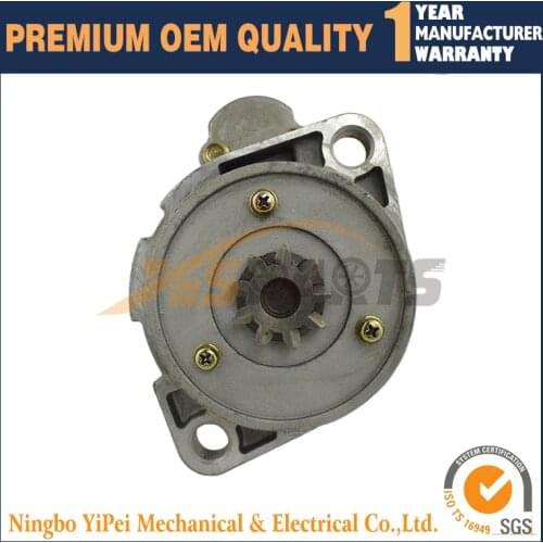 S13204 LRS01565 LRS1565 NEW STARTER MOTOR FOR EXCAVATORS SE50-3 YANMAR 4TNE94