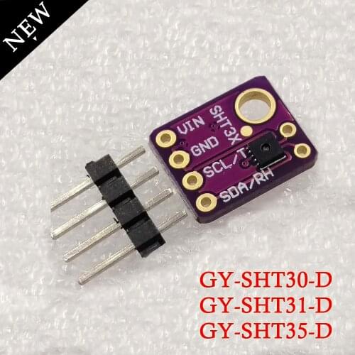SHT30 / SHT31 / SHT35-D digital temperature and humidity sensor module IIC I2C interface 3.3V GY-SHT31-D for Arduino