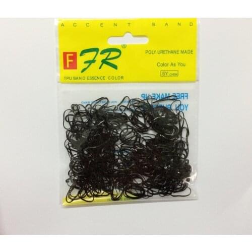 200PCS/Lot Wholesale Disposable Children Baby TPU Hair Holder Rubber Bands Elastic Hair Band Girl Tie Gum Hair Accessories