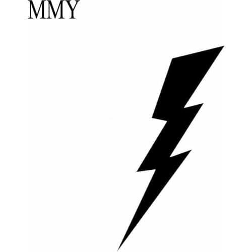 8" Tall Lightning Bolt Car Window Vinyl Decal Sticker