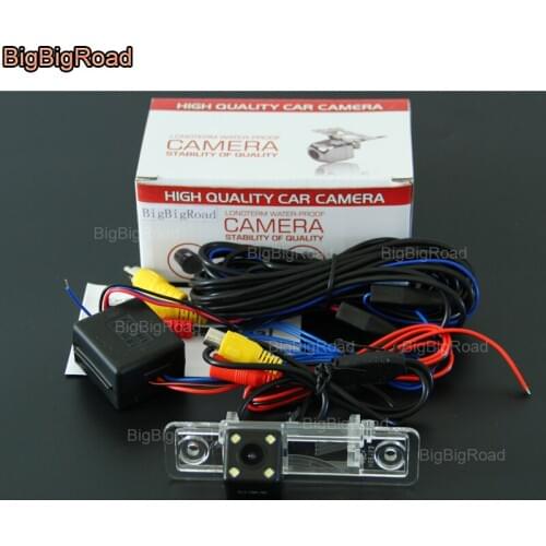 BigBigRoad Car Rear View Reversing backup Camera with power relay / filter For buick new excelle HRV / Opel Zafira A 1999--2005
